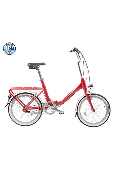 ROG PONY CLASSIC 3 VİTESLİ KATLANABİLİR KIRMIZI ŞEHİR BİSİKLETİ