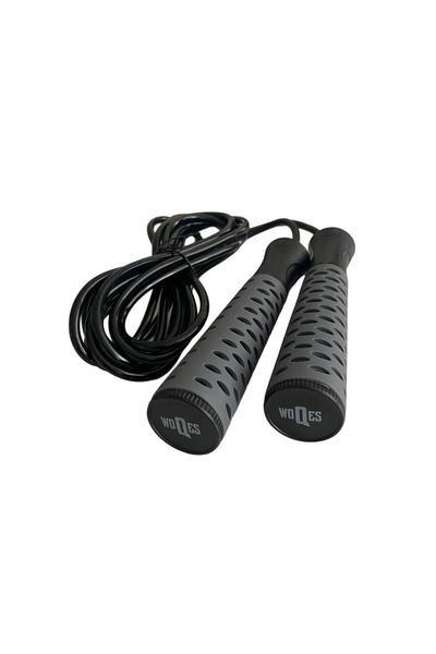 WOQES Pvc Jump Rope with Ball Bearings 2.8 Meters Non-Slip Handle Fitness and...