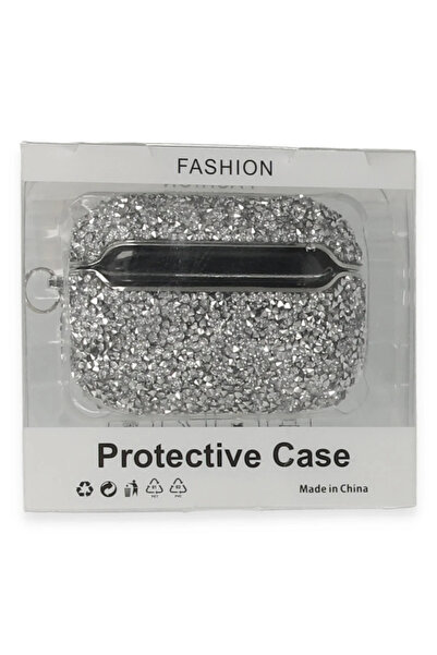 OZBAY TICARET حافظة OZB Airpods 3 (الجيل الثالث) Mira Stone - فضي 968654132