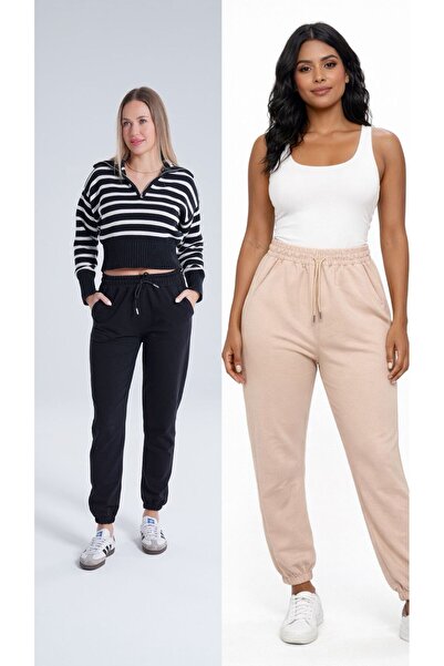 in disco Women's Casual Sports Jogger Comfortable Fit Sweatpants 2 Pcs