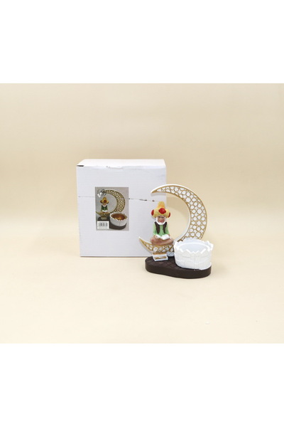 B&D Ramadan Fananees Incense Burner – Decorative Ceramic Aromatic Burner for ...