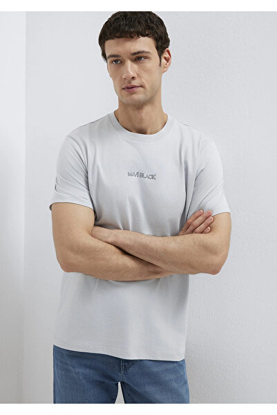 Mavi Tricou negru, croială normală 0613135-70802