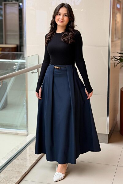 Ghisa Thin Belted Skirt
