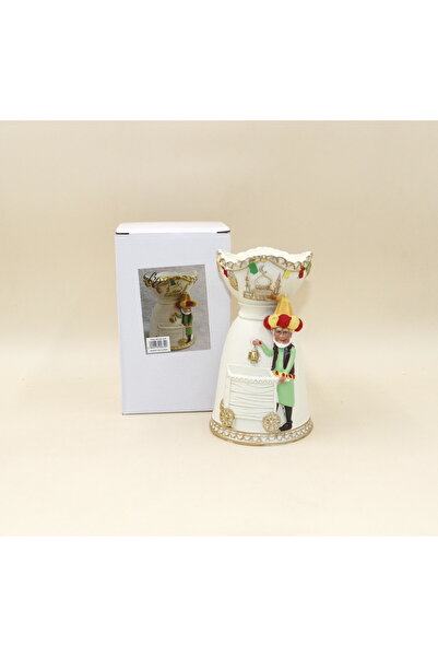 B&D مبخرة رمضان فانيس – مبخرة سيراميك عطرية مزخرفة للاستخدام المنزلي والاحتفالي