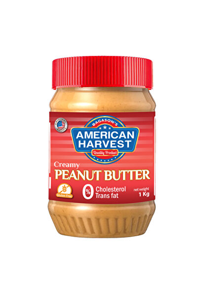 American Harvest زبدة الفول السوداني الكريمية 1 كجم