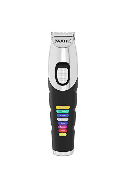 Wahl Mașină de tuns Color Trim cu alimentare CA/baterie 8 1,3 cm Neagră, Oțel...