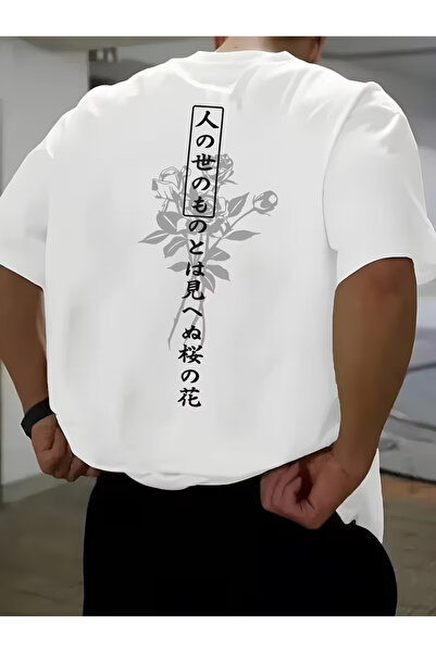 CLASSY.MODA تي شيرت سيلا تريند من القطن الأبيض الفاخر