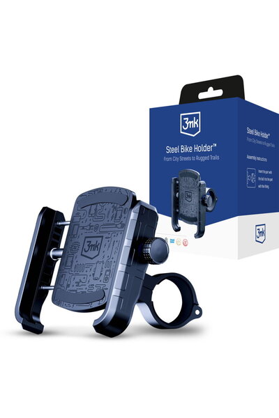 3MK Suport pentru bicicletă din oțel, universal, negru