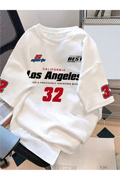 CLASSY.MODA Tricou din bumbac alb premium Sila Trend