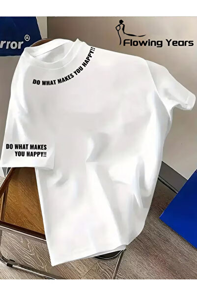 CLASSY.MODA Sila Trend Premium White Cotton T-Shirt