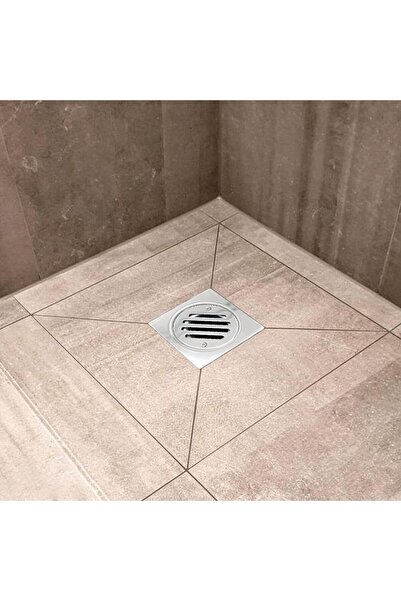 Generic Stainless Steel Floor Drain Cover 15x15 cm