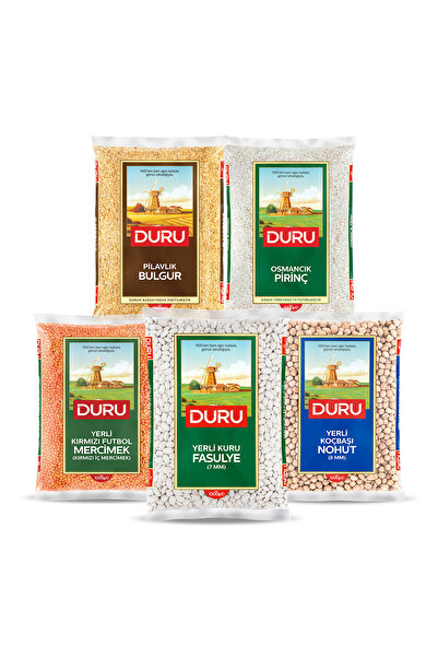 Duru 5'li Yerli Bakliyat Paketi