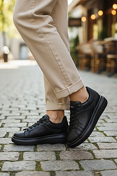 KAFKASLAR AYAKKABI Flat Thick Sole Orthopedic Classic Sports Model Sneaker Wo...