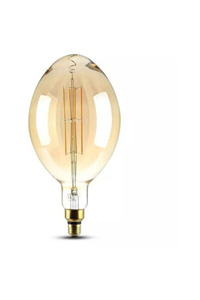 V-TAC Bec LED cu filament E27 BF180, reglabil, 2000K, alb cald