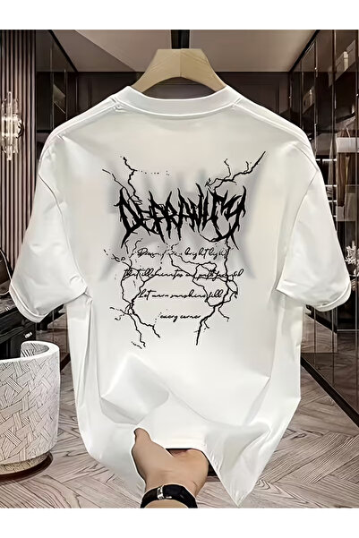 CLASSY.MODA Sila Trend Premium White Cotton T-Shirt