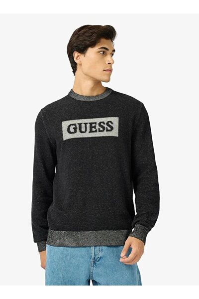 Guess Gues Men's Jack Cn Box Logo Sweatshirt M5Br28Z0531