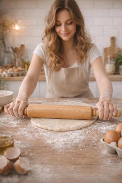 Muhtelif Dönerli Merdane hamur açma merdanesi