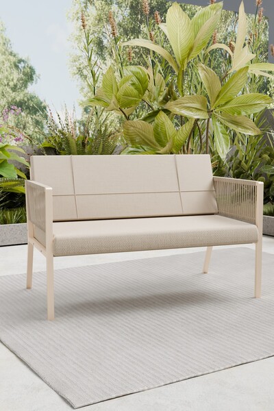 Wood House ARMA KOLTUK İKİLİ (cappucino-bej)