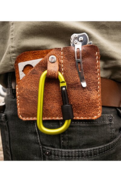 GERMANICIA LEATHER CRAFT Kamp Kiti, Deri Kılıf,[Kişileştirme] Çok Amaçlı Alet...