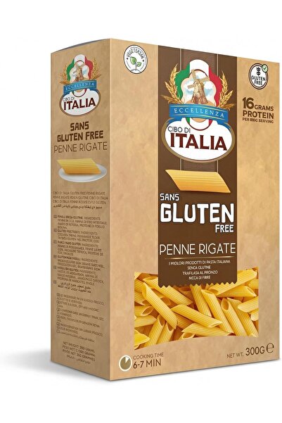 Cibo Di Italia معكرونة بيني ريجاتي - خالية من الغلوتين 300 جم | نباتي