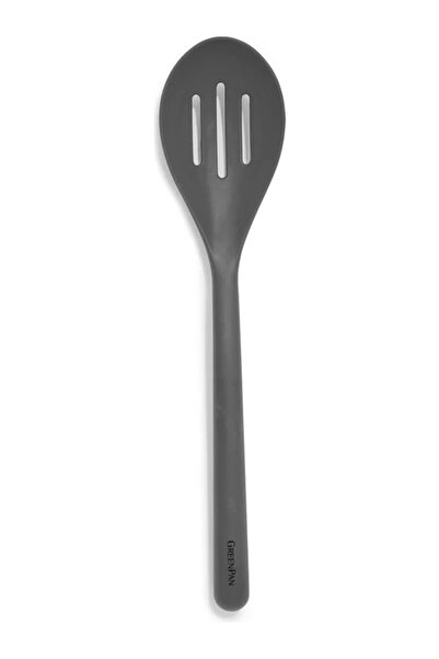 Greenpan Gray Silicone Perforated Spoon