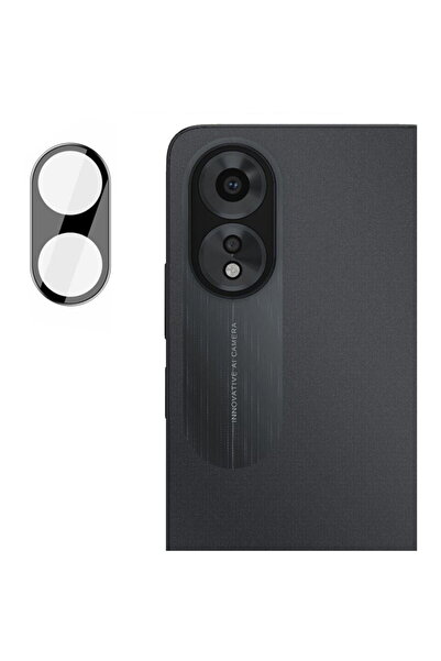 Techsuit Sticlă cameră pentru Oppo A38 - Sticlă cameră completă - Negru