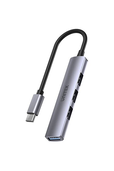 Unitek HUB H1208B USB-C / 3x USB-A 2.0, USB-A 3.0