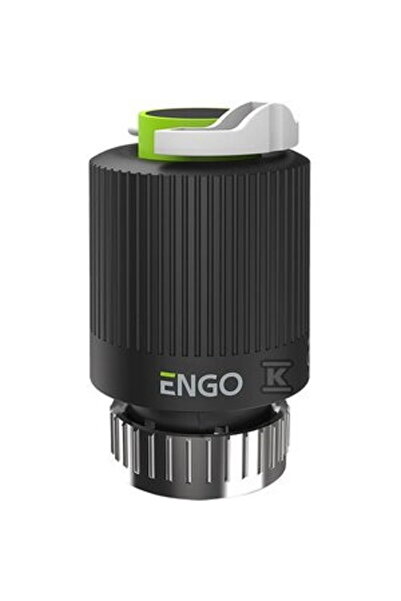 Engo Smart Thermostat 932211671, 230 V, Black