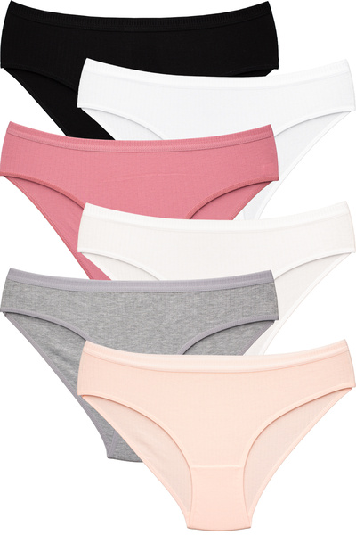 B'YOU life Reported 6-Pack Panties