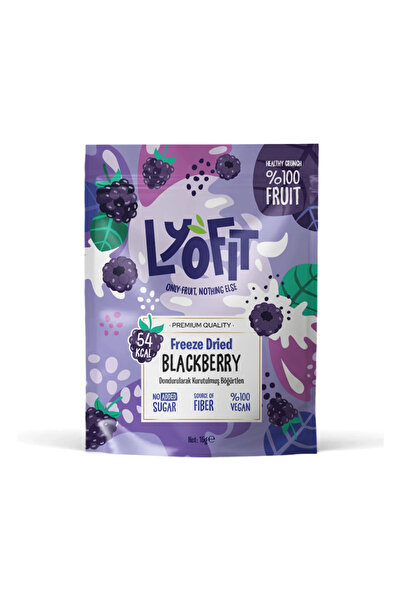 Lyofit Food Freeze Dried Böğürtlen 15g 1 Adet