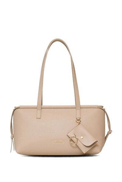 U.S. Polo Assn. Women's Shoulder Bag Beige-Burgundy Us25559 – Casual and Styl...