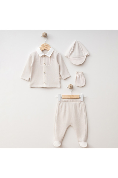 Mymio Premium Men's Set of 4 Coffee