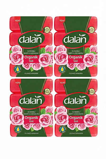 Dalan GİLİSERİNLİ GÜLLÜ BANYO & DUŞ SABUNU 4 ADET