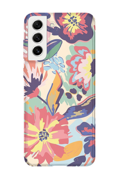 lelia حافظة هاتف شفافة مطبوعة متوافقة مع هاتف سامسونج جالاكسي S21 |   مجموعة ...