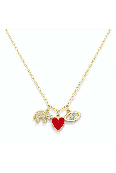 Venus Design قلادة قلب الحظ