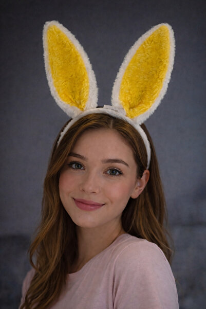 PARTİPORT LED Işıklı Peluş Tavşan Kulak Taç