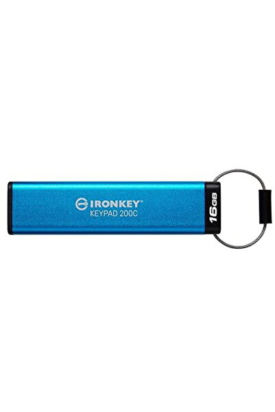 Kingston USB Pendrive 16GB IronKey Keypad 200 FIPS 140-3 Lvl 3 AES-256