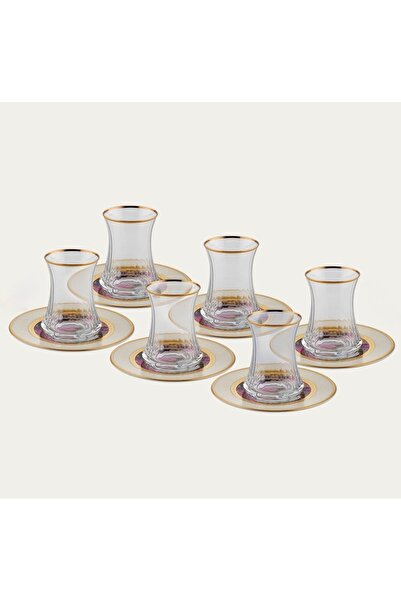 hediye Esterhomedecor 6 Person 12 Piece Tea Cup Set