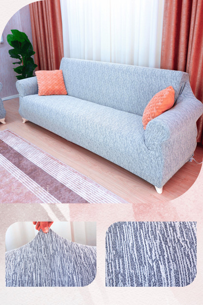 Uy Style jacarli, husă elastică pentru scaun, rezistentă la pete, pentru scau...