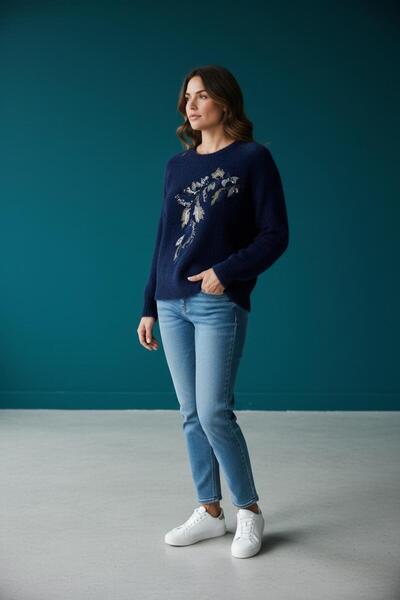 BERNE yumuşak dokulu kazak