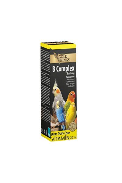 Gold Wings Goldwings Vitamin B Complex for Birds for Nervous System Health 20ml