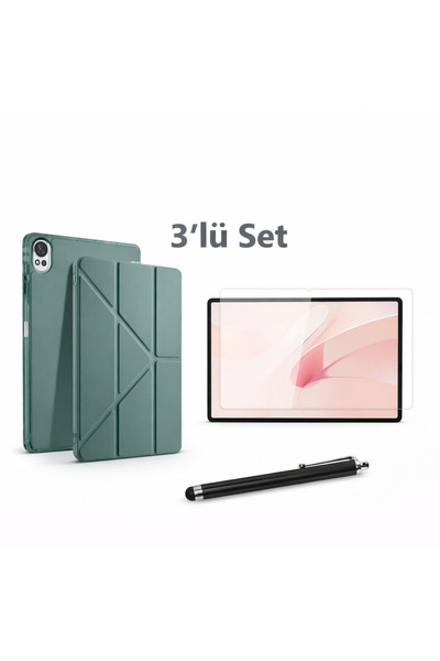 Nextron Huawei Matepad 12X Kılıf Standlı Kalem Bölmeli Tablet Kılıf / Ekran K...