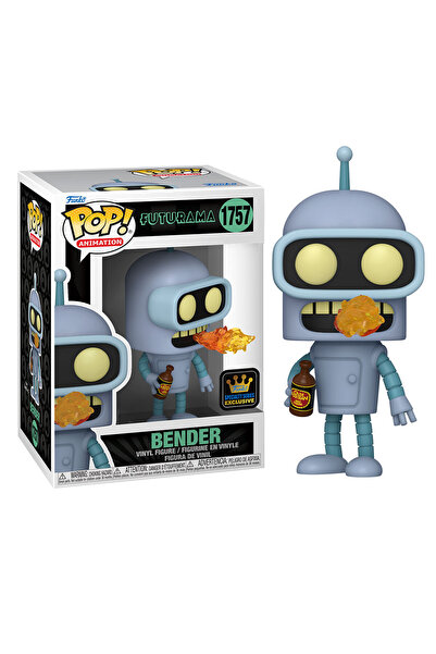 OEM Funko POP! Animation &minus; Futurama: Bender #1757 Collectib...