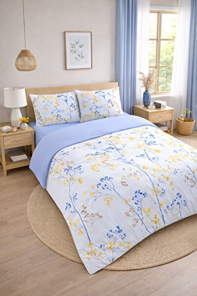 Formeya Двоспальний комплект постільної білизни з еластичним простирадлом та ...