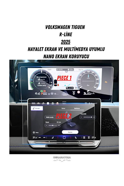 UniqAnatolia Volkswagen Tiguen R Line 2025 Ghost Gauge and Multimedia Compati...