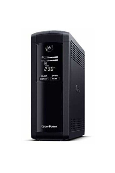 CyberPower VP1200EILCD, 1200VA/720W, 8x Schuko, Negru