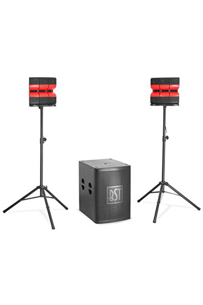 BST KIT 2.1 SUBWOOFER 18''/46CM + 2 SATELITI 4''/10CM 1200W RMS