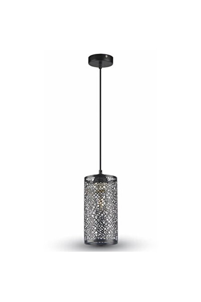 V-TAC CEILING PENDANT E27 BASE - MATTE BLACK
