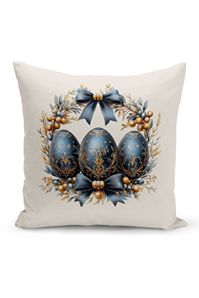 Bertille Home Ανοιξιάτικη Σειρά Κάλυμμα Μαξιλαριού Διπλής Όψης με Ψηφιακή Εκτ...