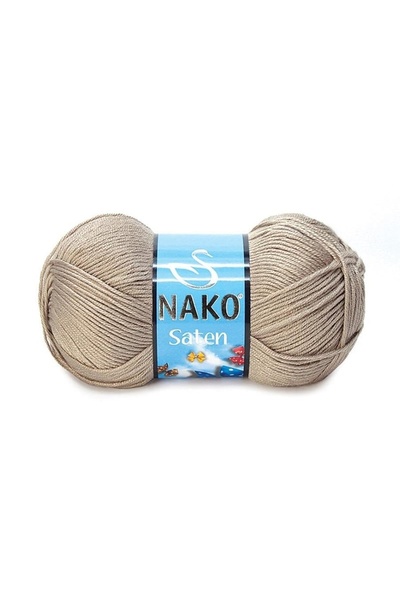 NAKO Сатенена прежда за ръчно плетене 100 г